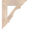 Ekena Millwork Balboa Traditional Smooth Bracket, Douglas Fir, 5 1/2"W x 26"D x 30"H BKT06X26X30BOA01SDF - alternate 4